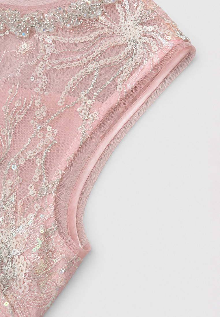 Rosé Florale Majesté Gown
