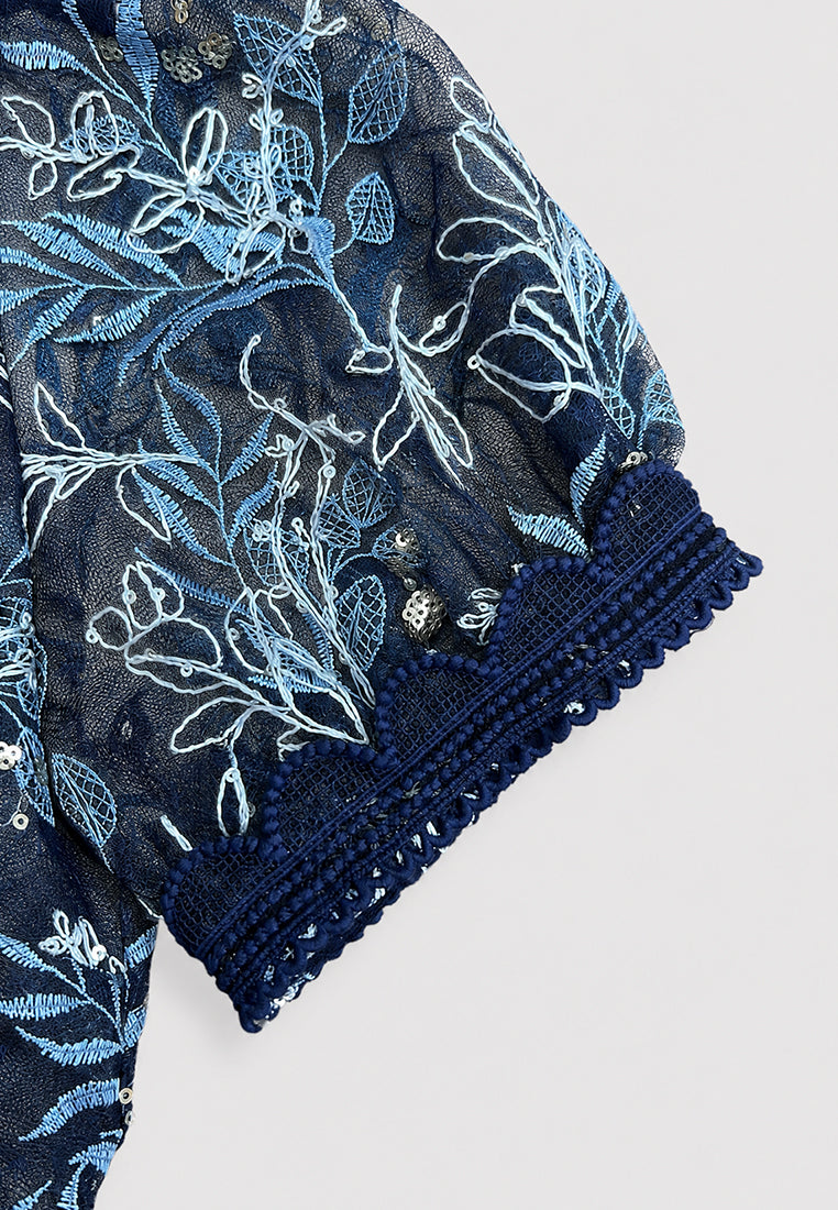 Marine Florale Étoile Dress
