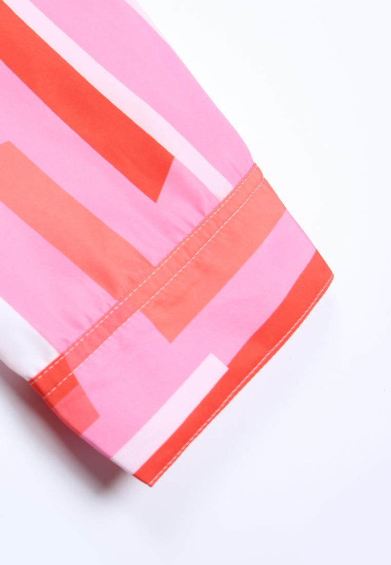 Prism Flow Geometric Jacket