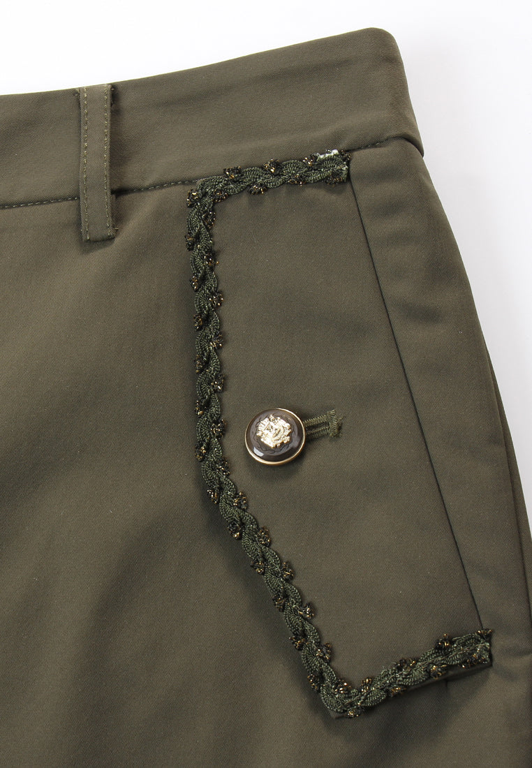 Ornate Pocket Cargo Pants