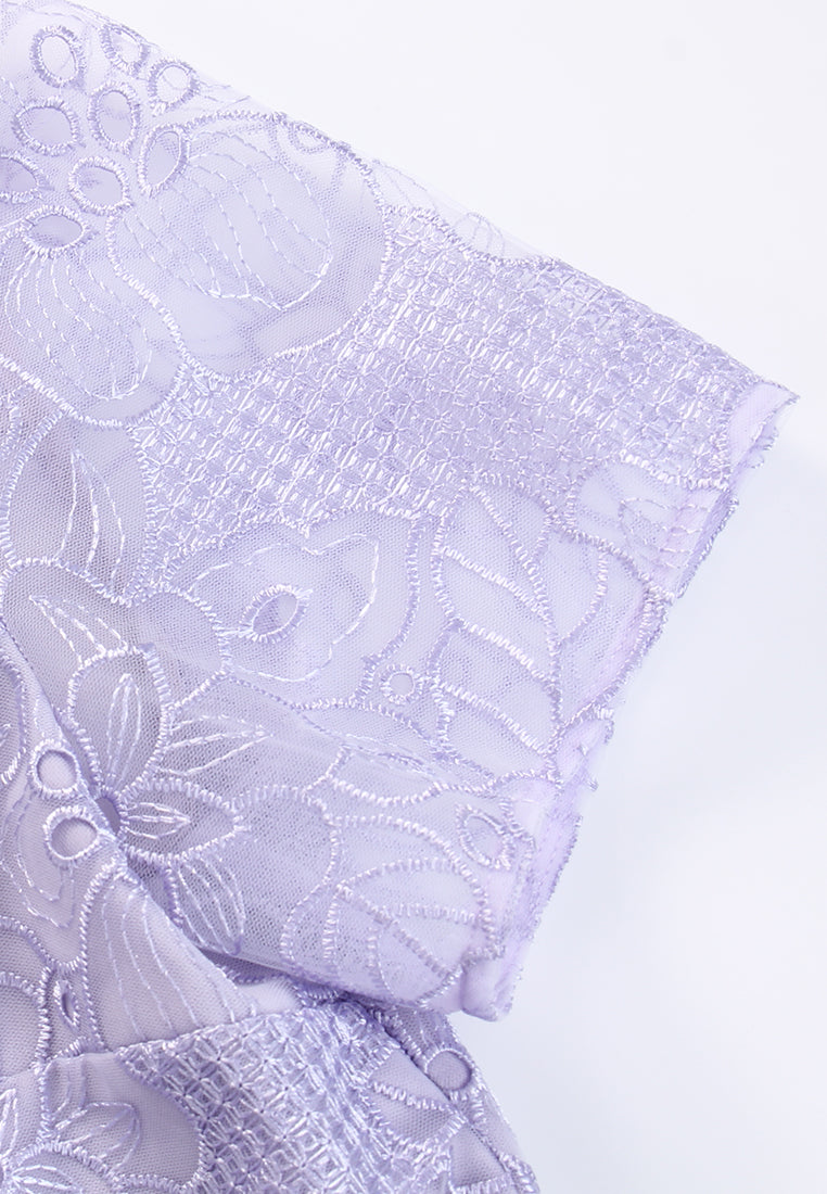 Lavande Dentelle Jardin Dress