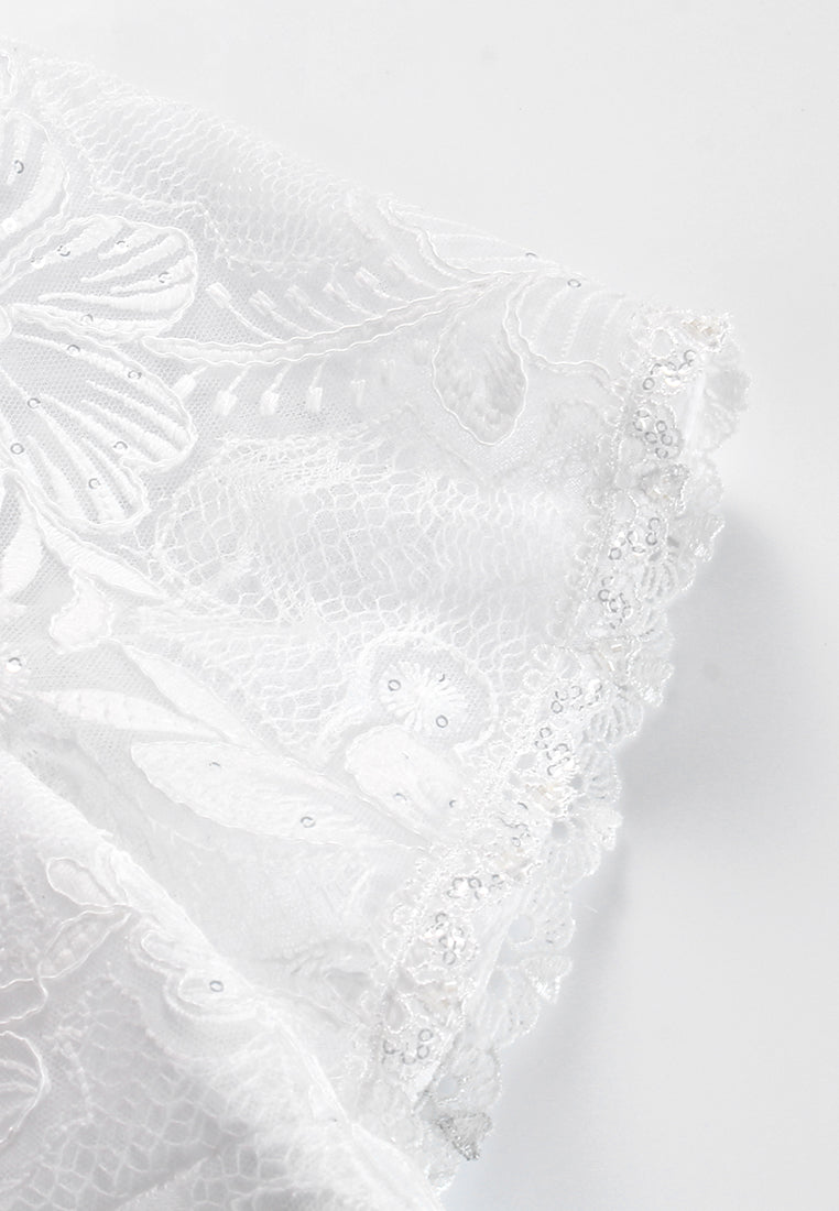 Ivory Dentelle Jardin Dress