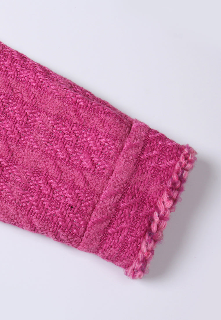 Checked Braided-trim Cropped Jacket