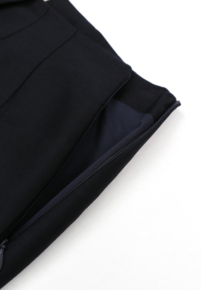 Noir Élégance Palazzo Trousers