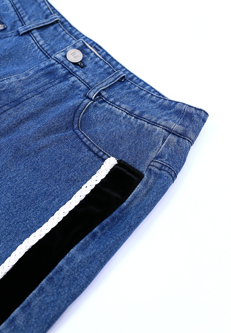 Denim Rayure Allure Jeans