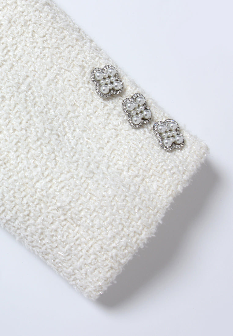 Plume Bijou Feather Jacket