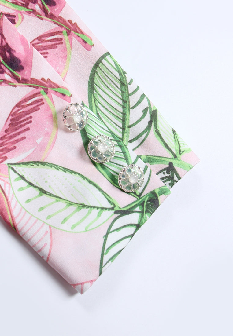 Floral Symphony Statement Blazer