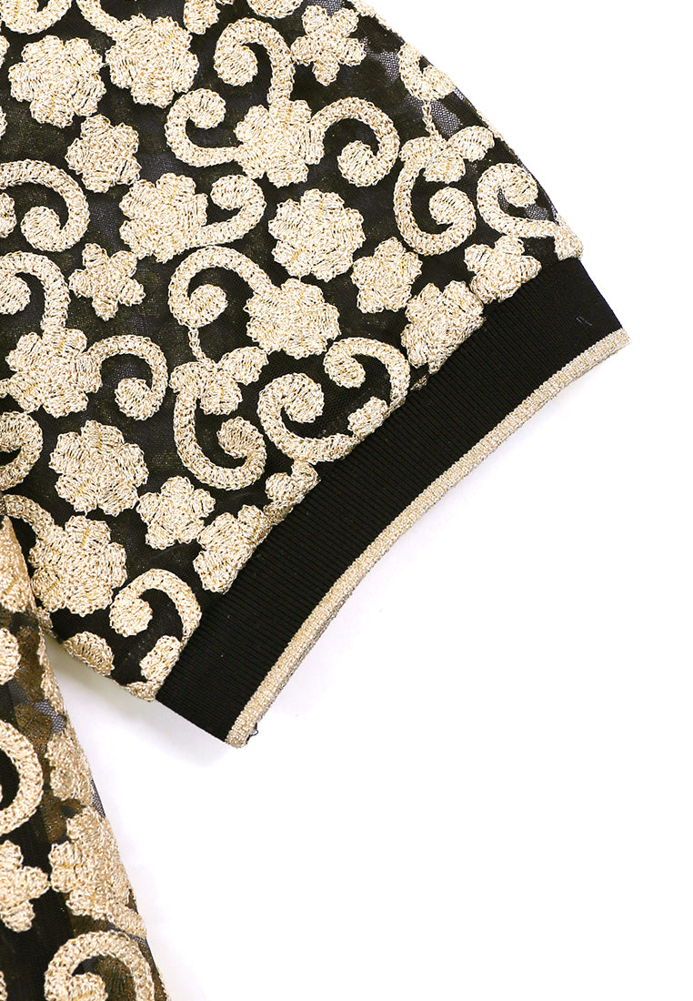 Ébène Doré Arabesque Top