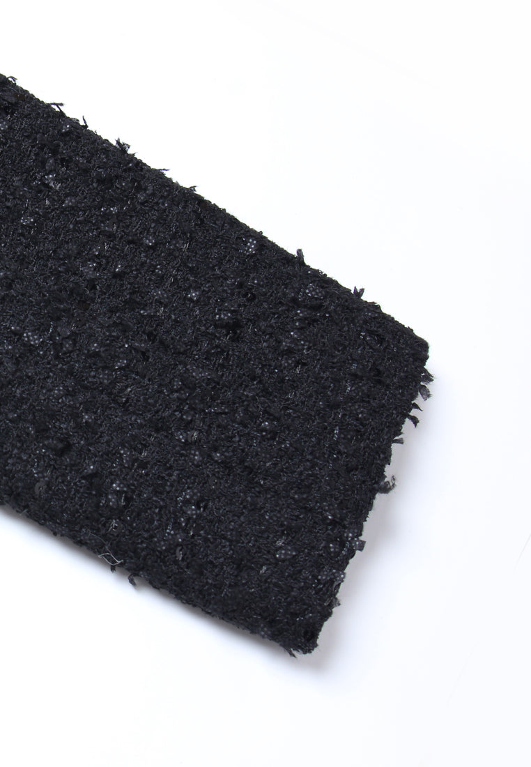 Tweed Precision Triple-Button Blazer