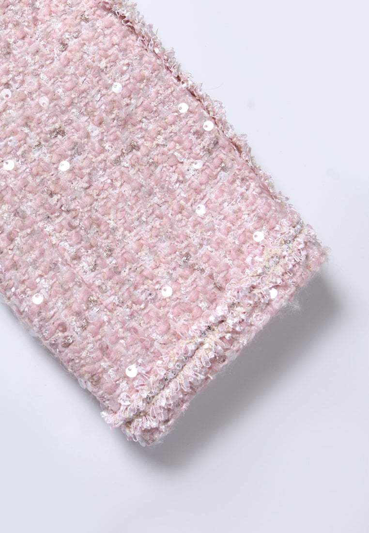 Rose Éclat Pocket Coat