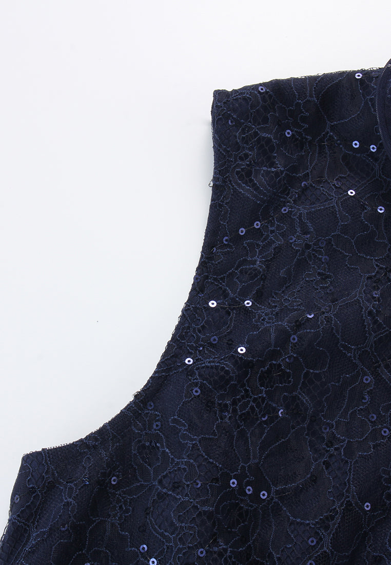Ethereal Ruffle Diamond Blouse