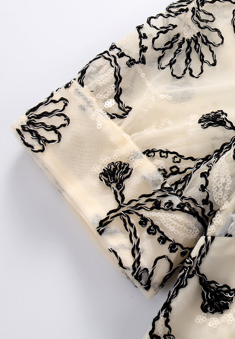 Floral Victorian Boho Blouse