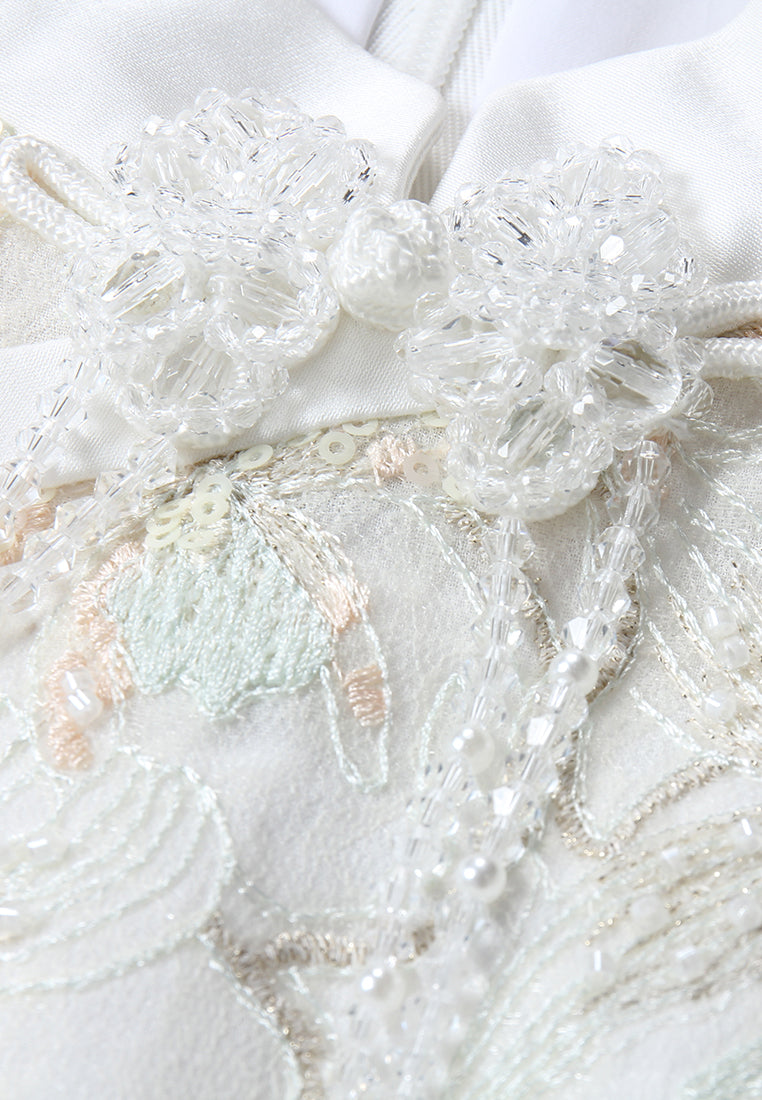 Petal Whisper Qipao