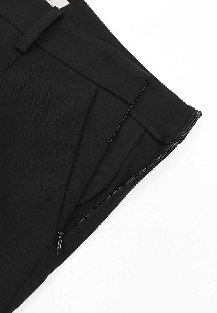 Navy Crêpe Tailleur Trousers