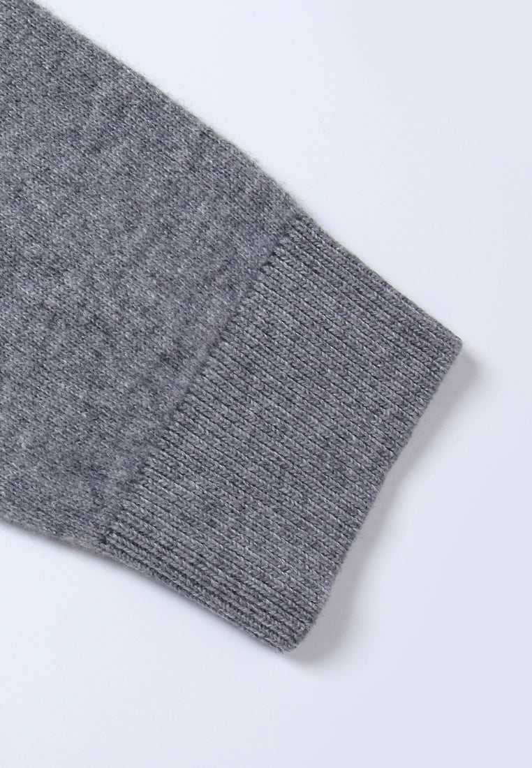 Broderie Fleurie Ribbed Knit Top