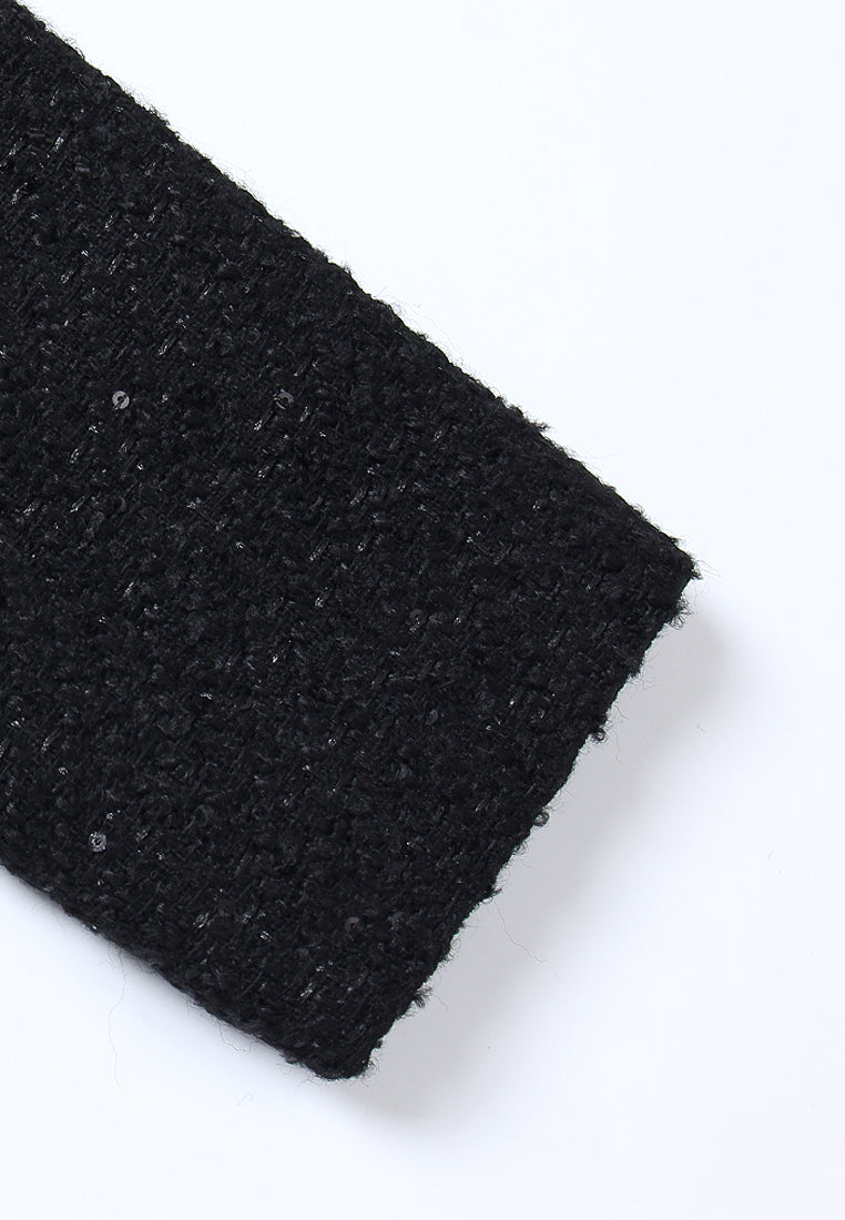 Gilded Thread Belted Tweed Jacket