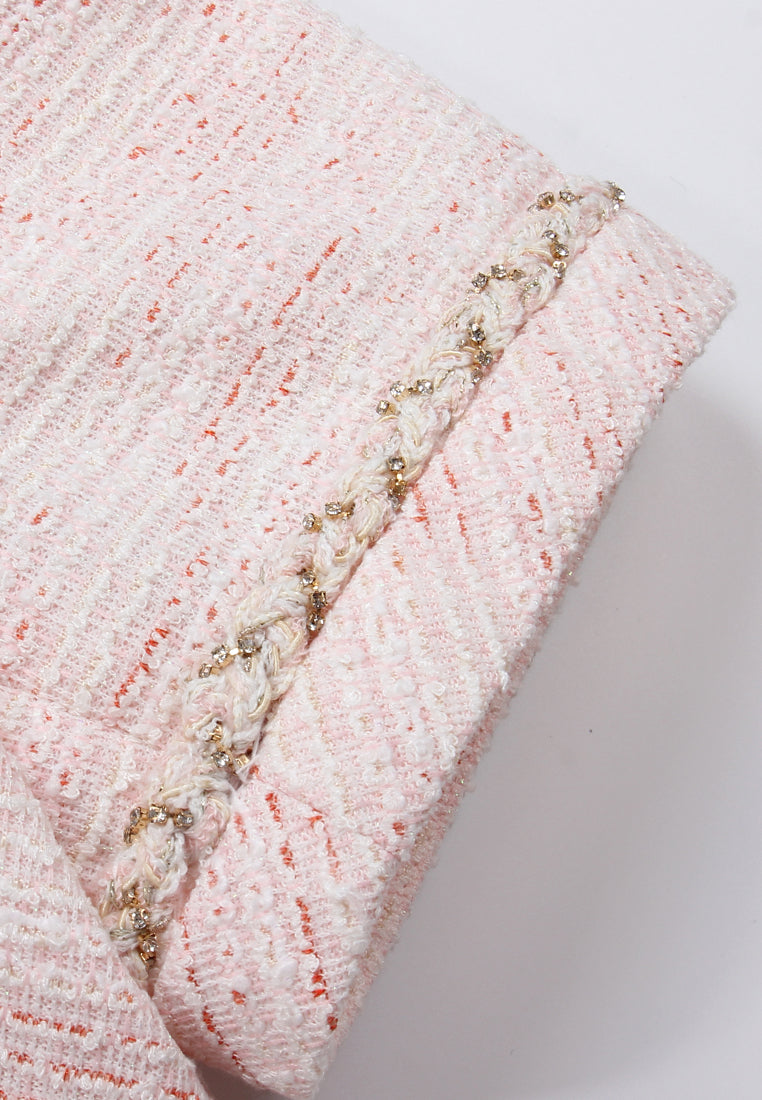 Rose Parisian Tweed Jacket