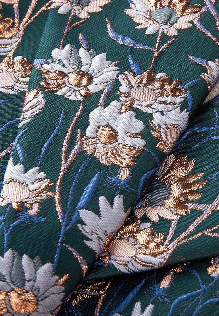 Prestige Floral Pattern Coat