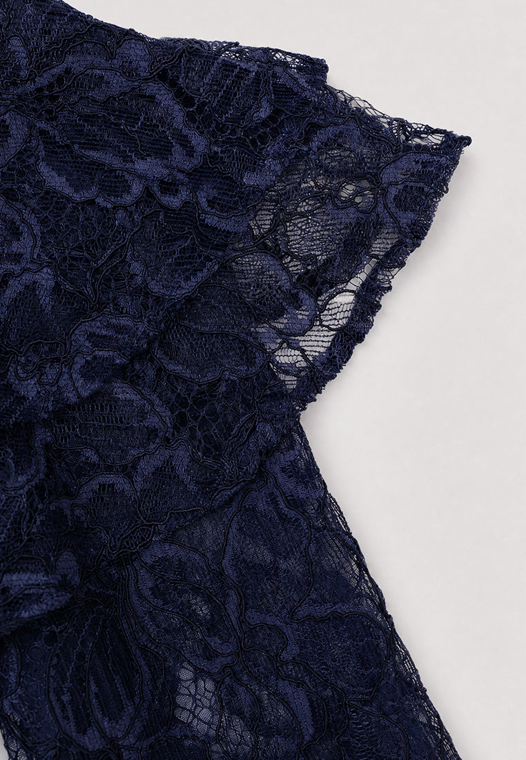 Indigo Florale Aria Blouse