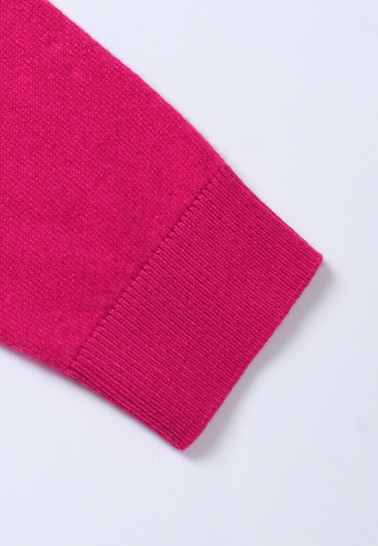 Broderie Fleurie Ribbed Knit Top