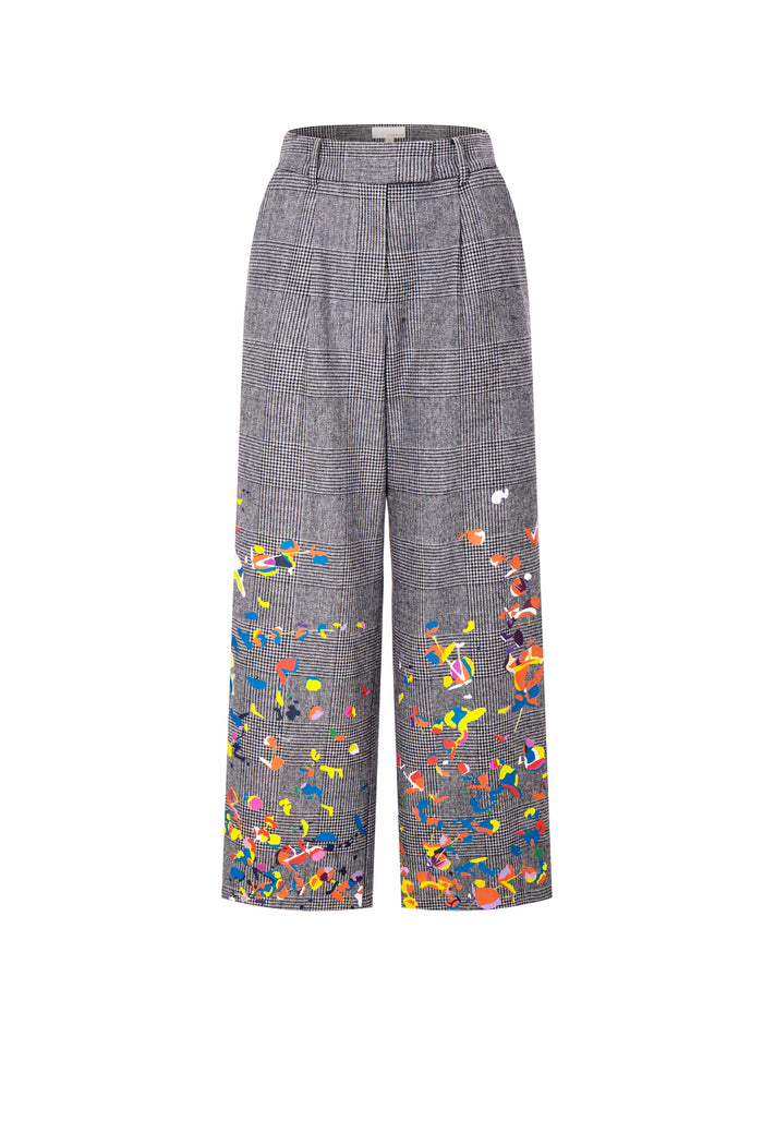 Prisme Jardin Checked Trousers