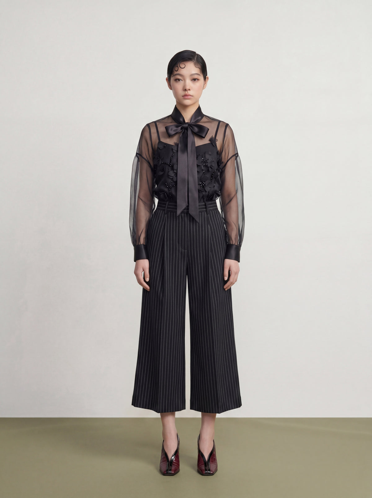 Nocturne Élégance Blouse
