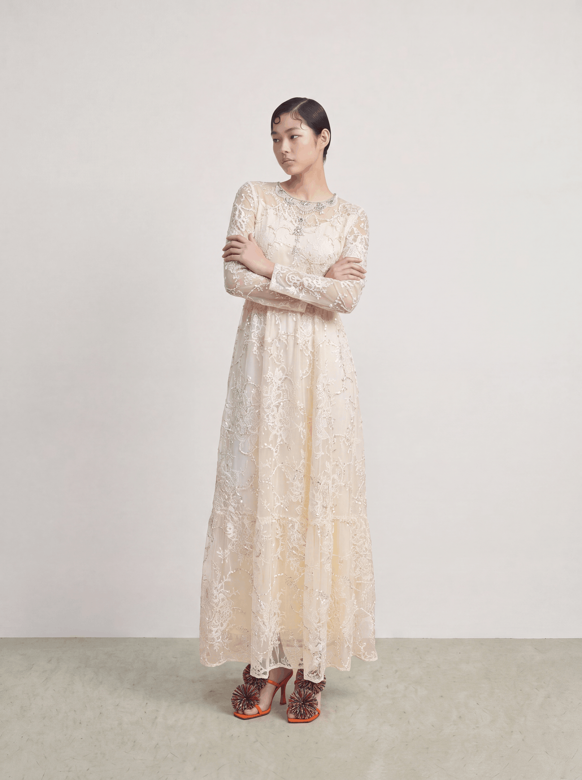 Ivoire Florale Majesté Gown