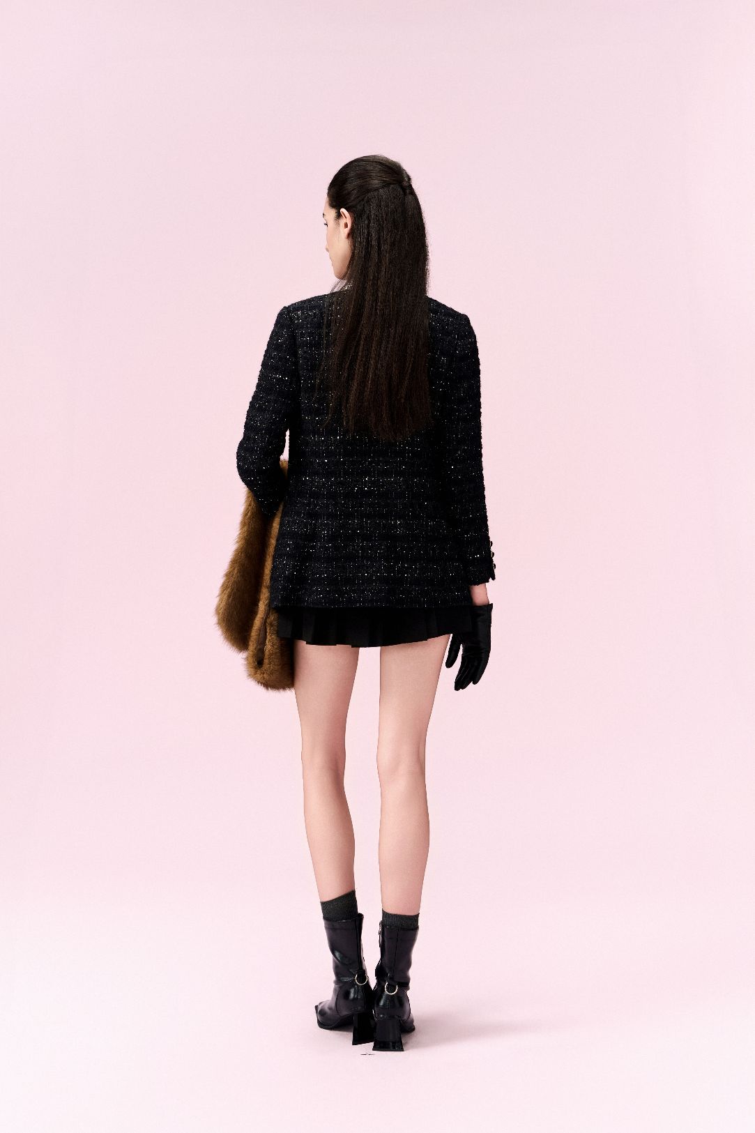 Bijou Grommet Tweed Jacket