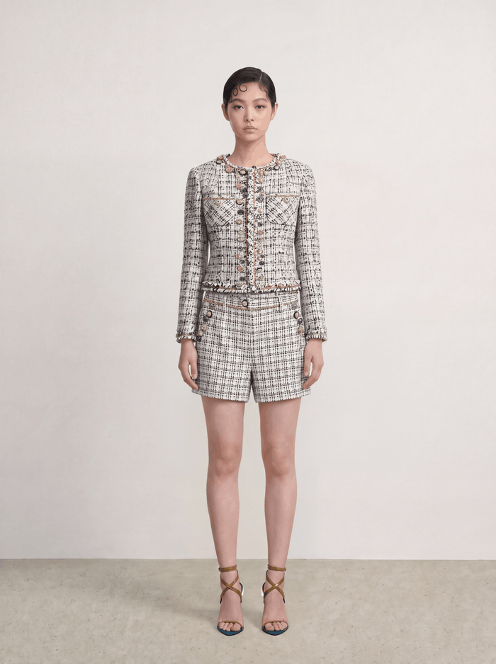 Château Check Tweed Jacket
