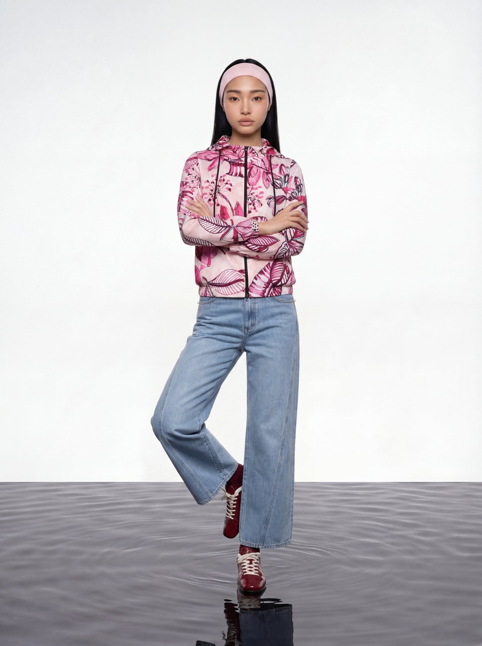 Prism Bloom Hooded Jacket