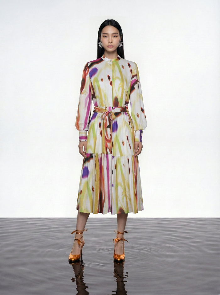 Prism Flow Dress