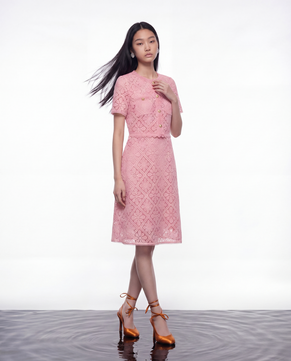Peony Lace Dress