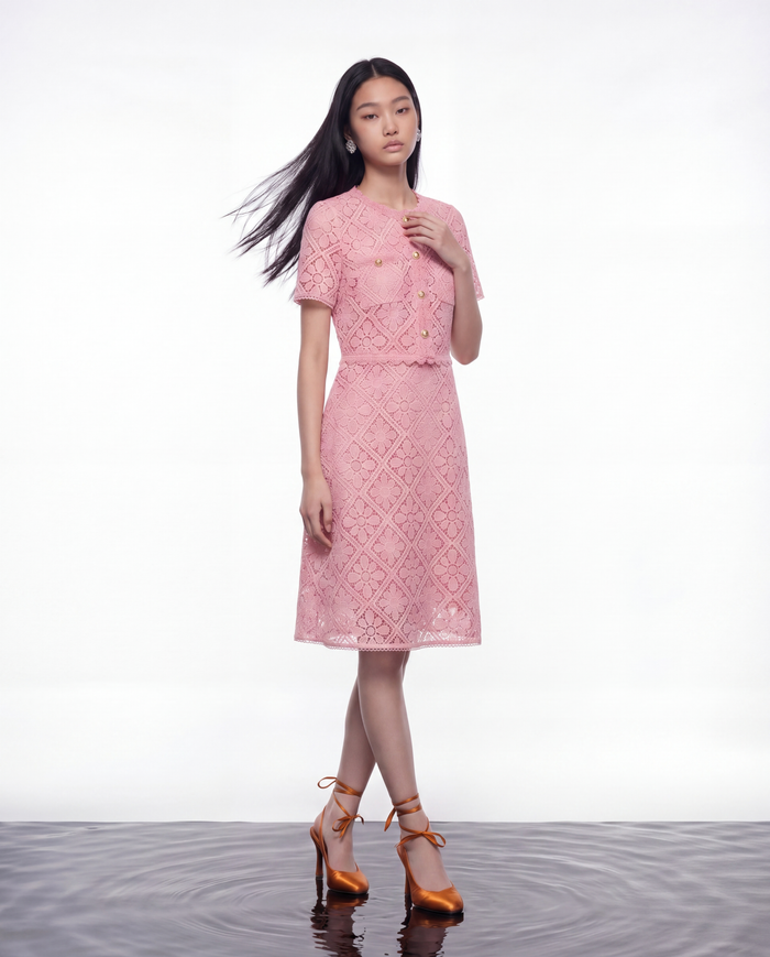 Peony Lace Dress