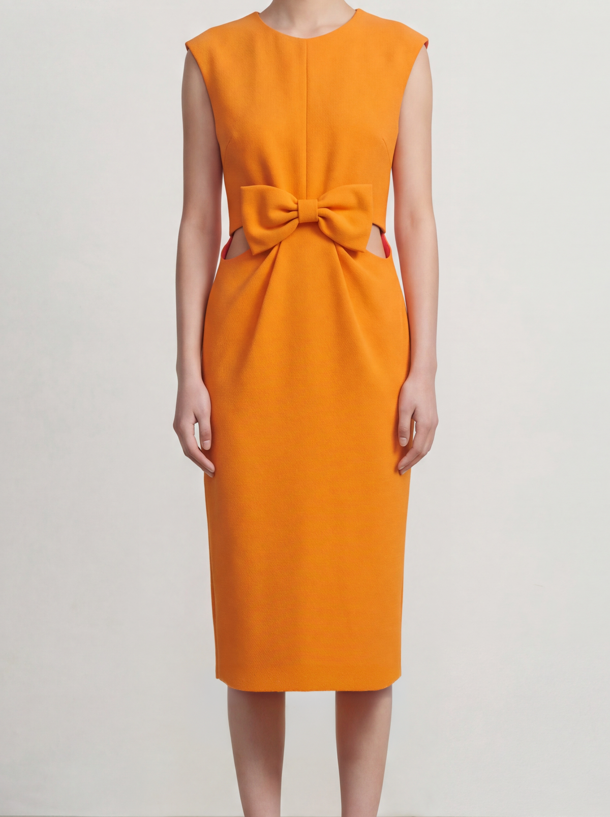 Citrine Majesté Bow Dress