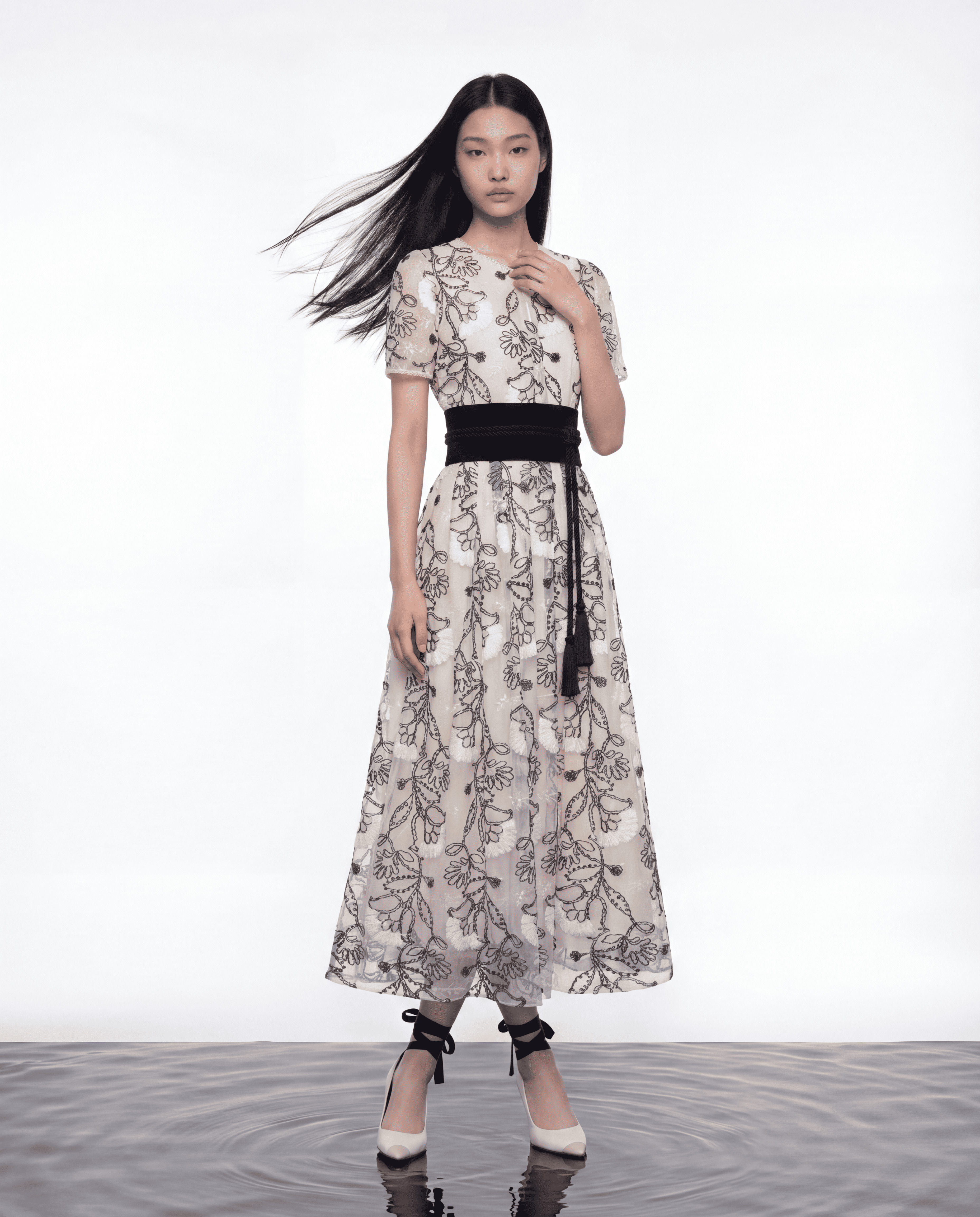 Peony Noir Dress