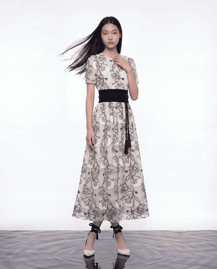 Peony Noir Dress
