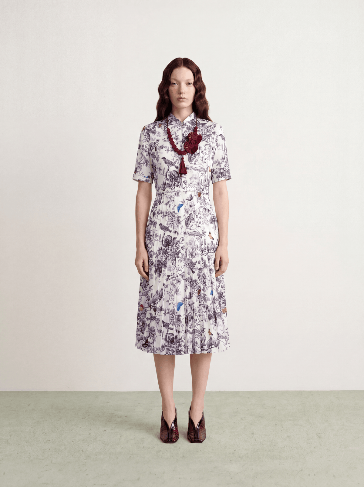 Bluejay Garden Print Dress