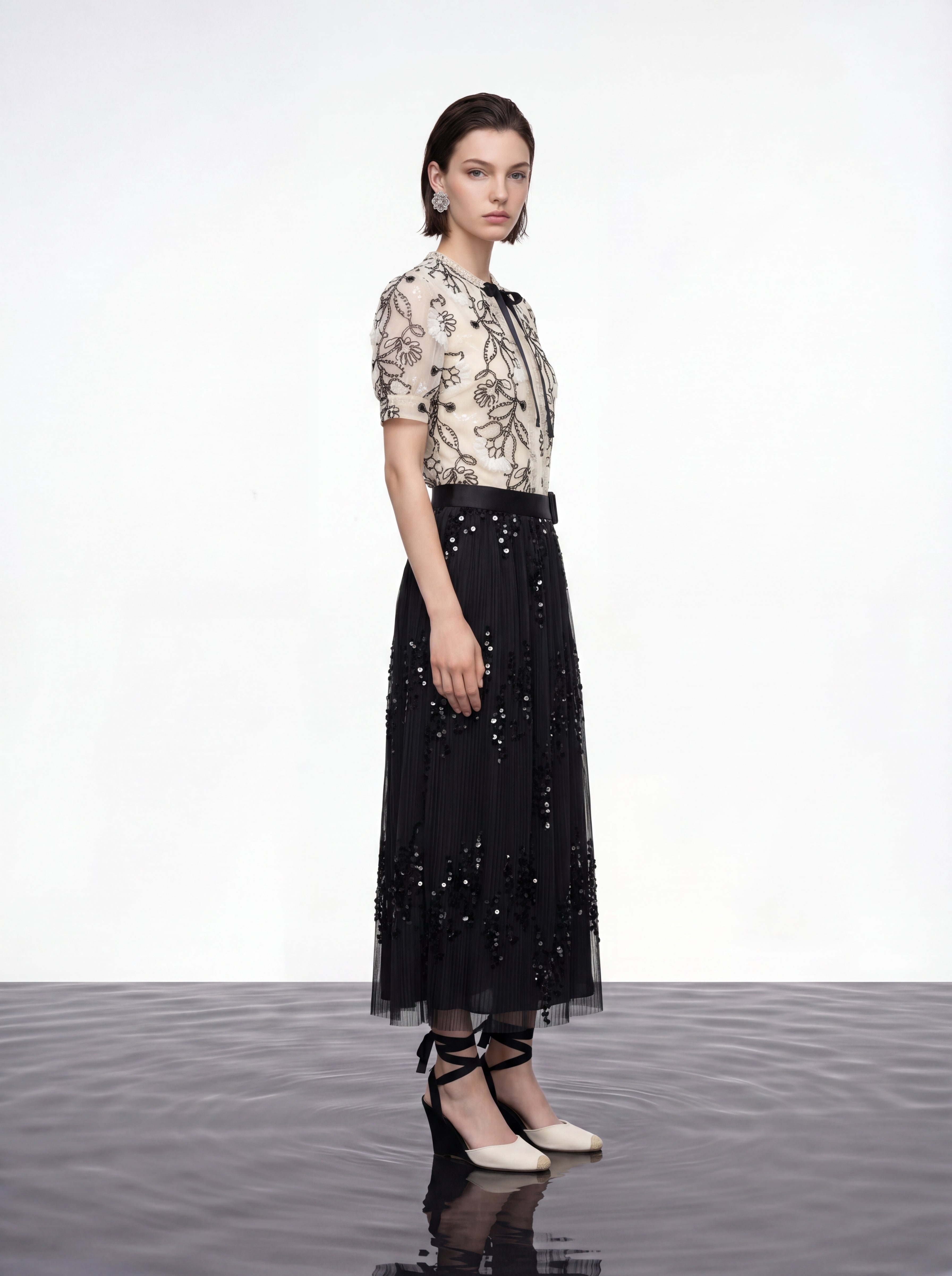 Floral Victorian Boho Blouse
