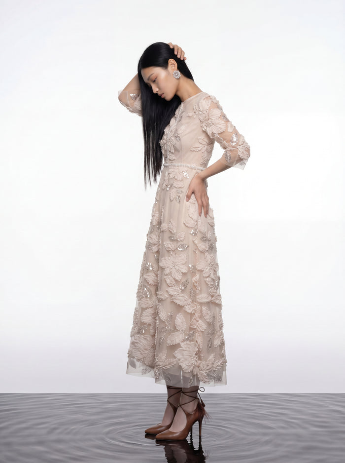 Blush Petal Gown
