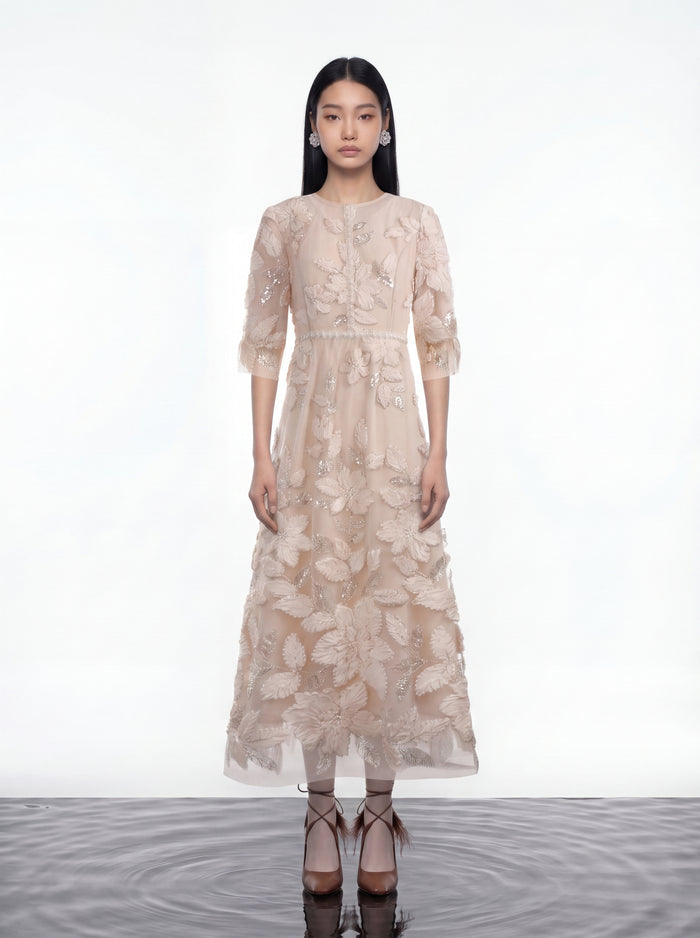 Blush Petal Gown