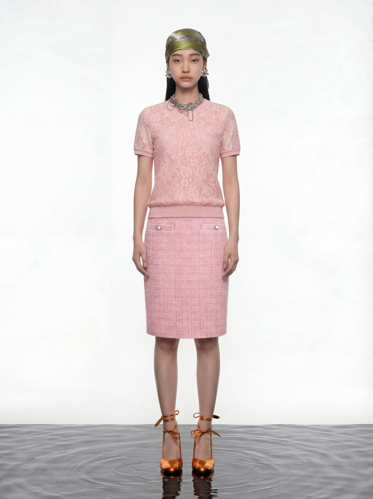 Blush Elegance Lace Top