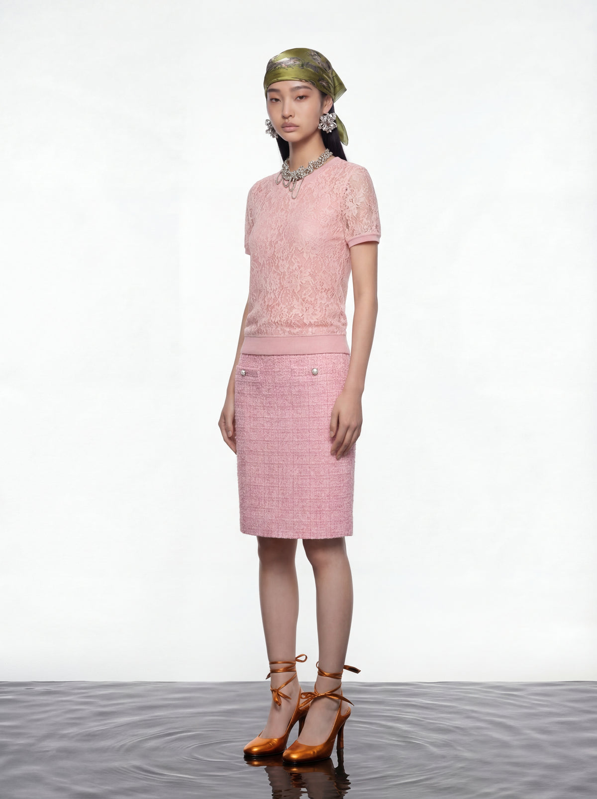 Blush Elegance Lace Top