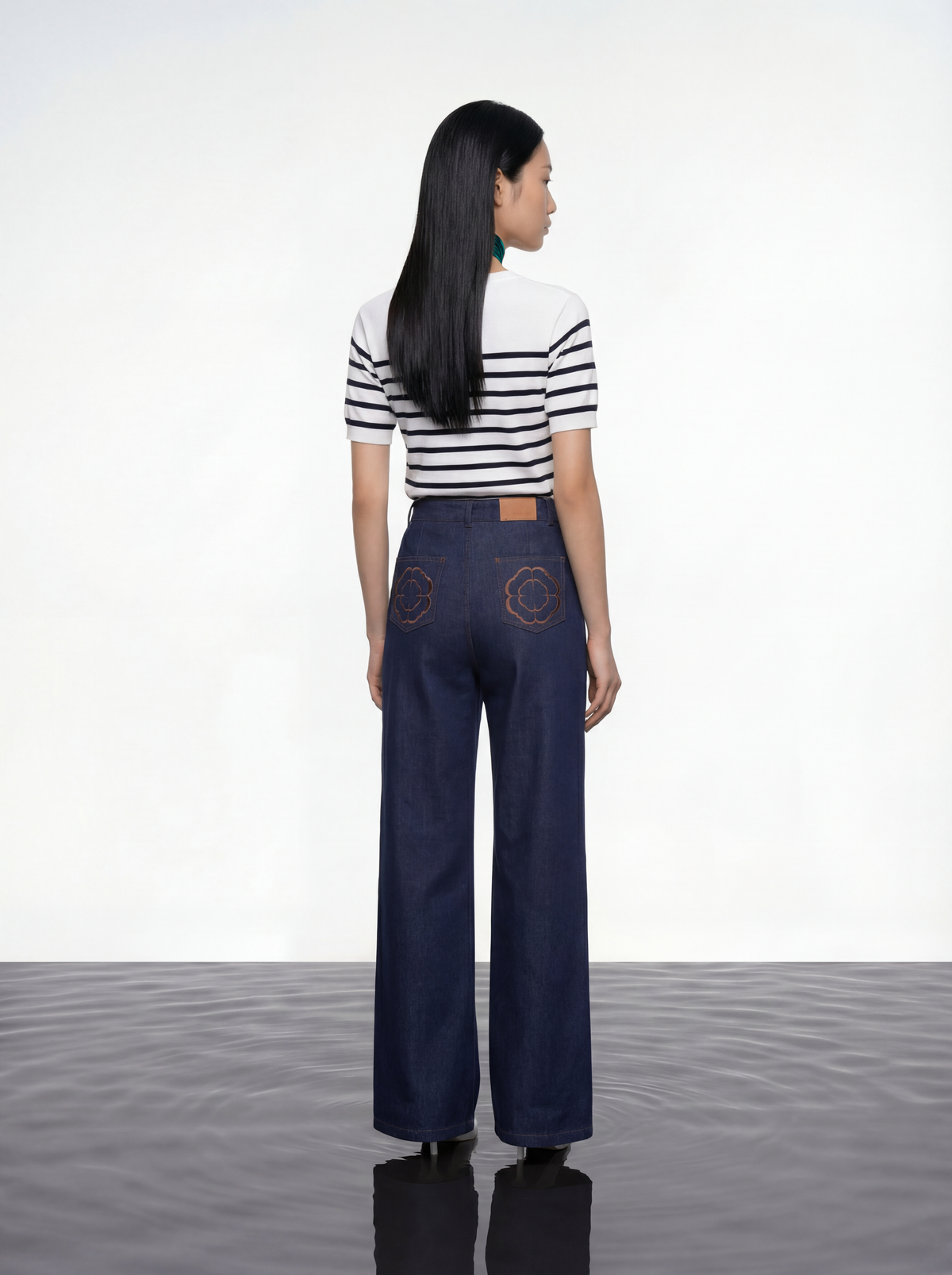 Nautical Striped Knit Top