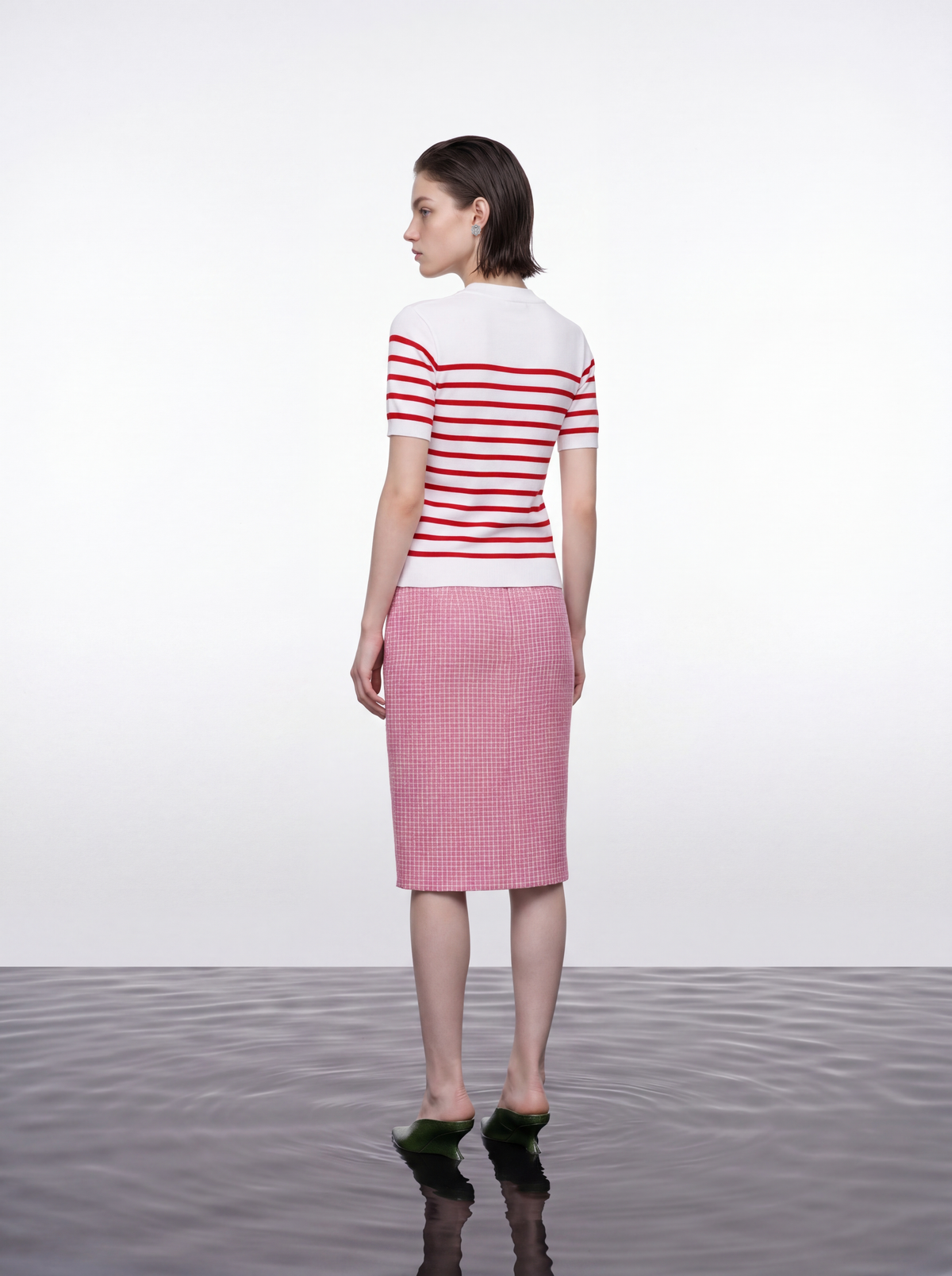 Nautical Striped Knit Top