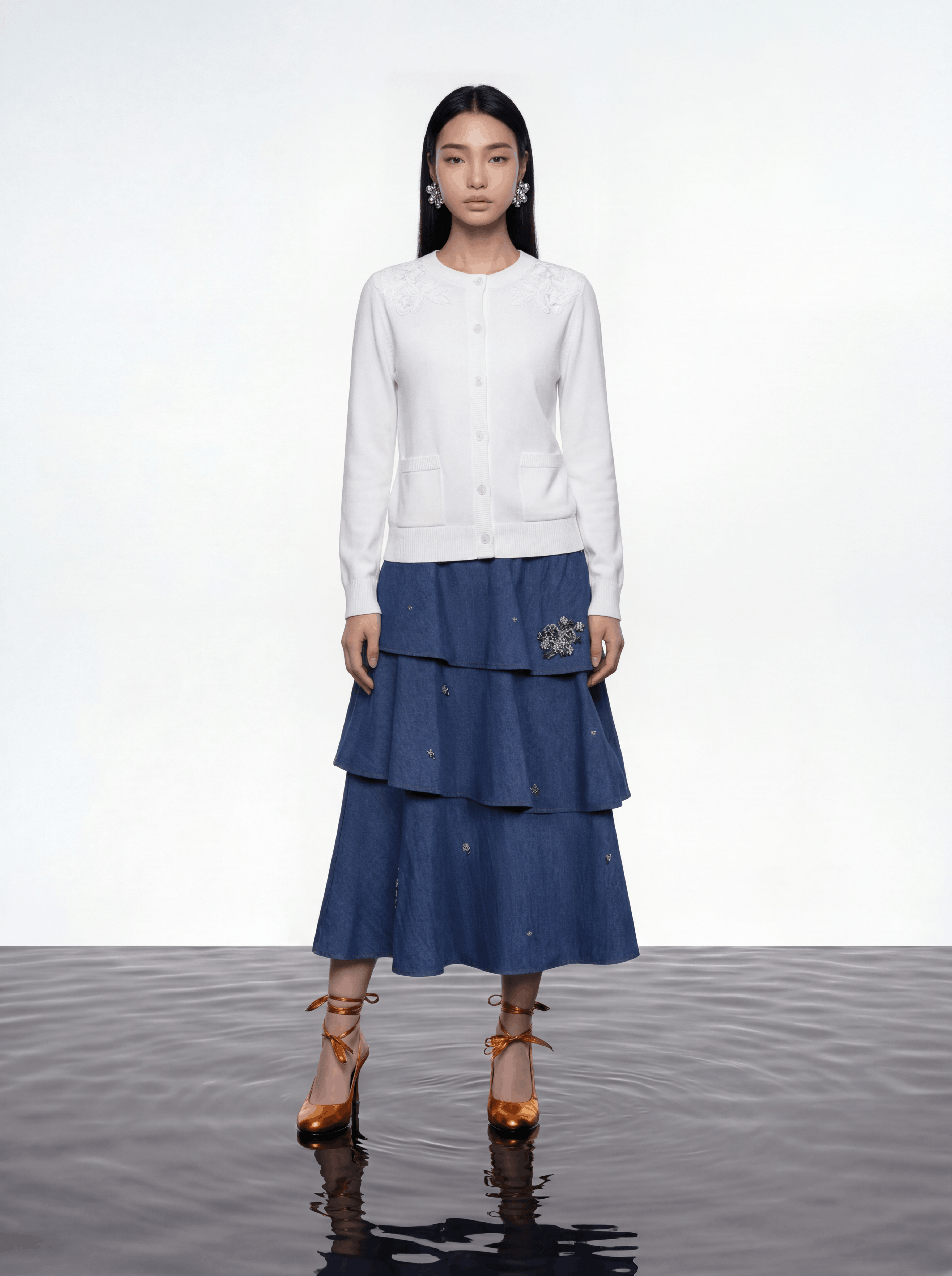 Enchanté Embellished Cardigan