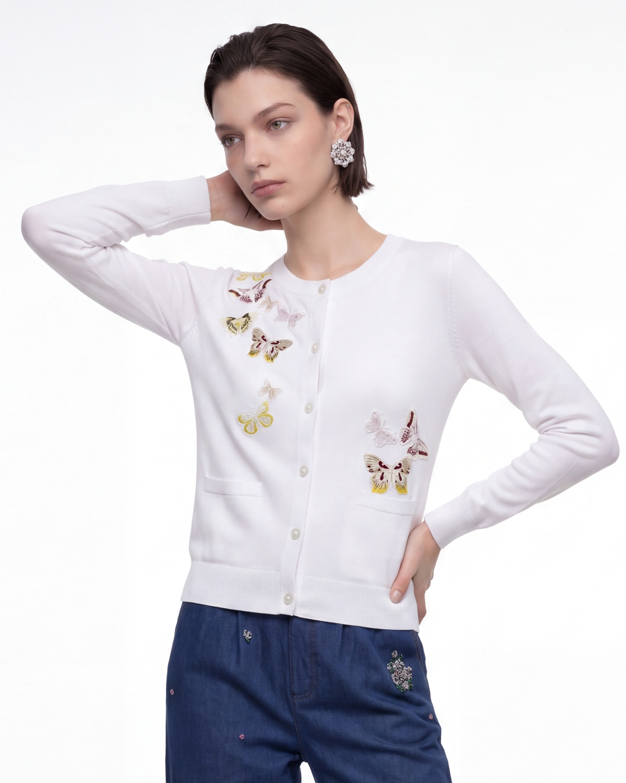 Butterfly Elegance Cardigan