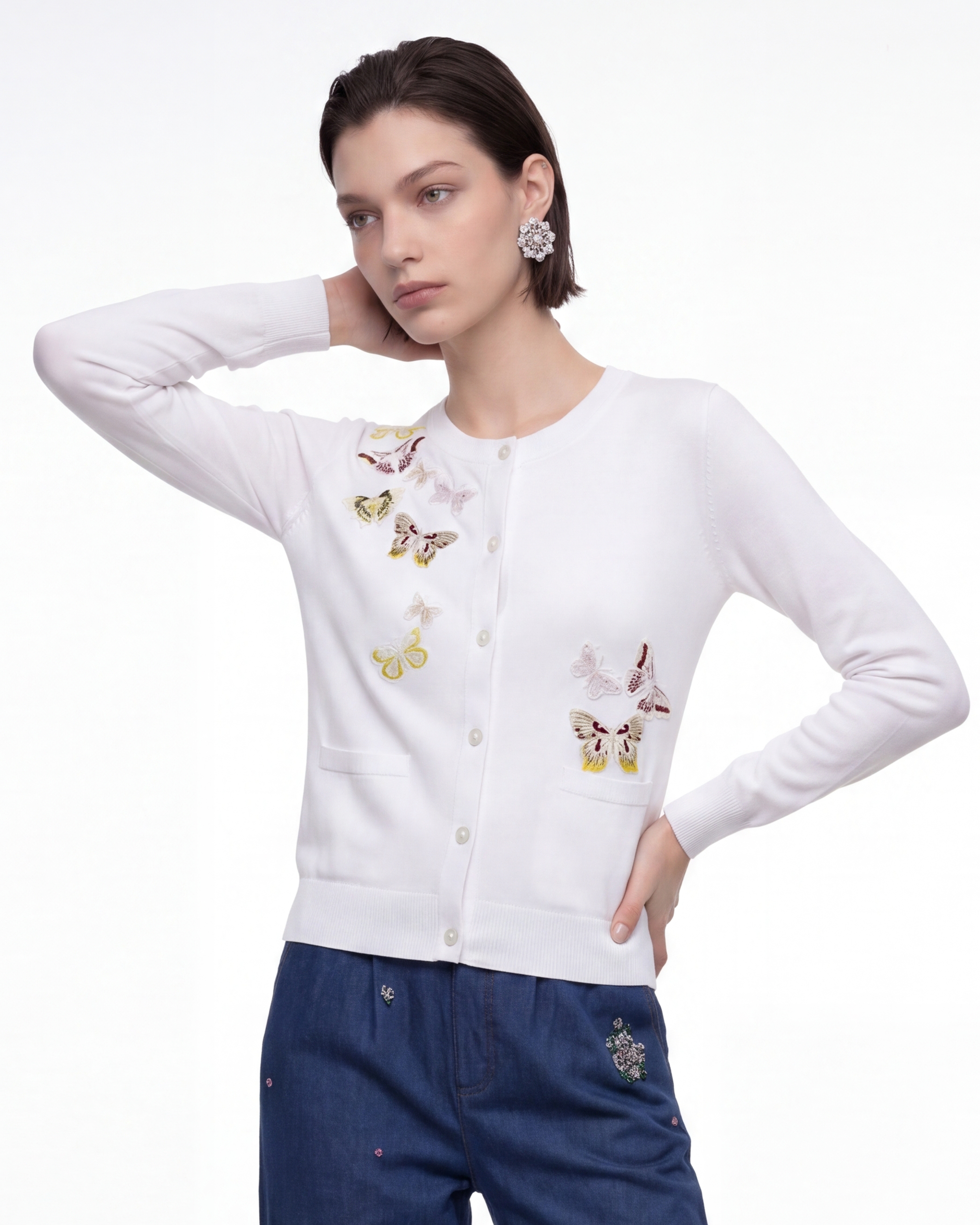 Butterfly Elegance Cardigan