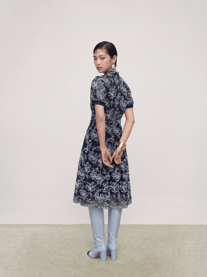 Marine Florale Étoile Dress