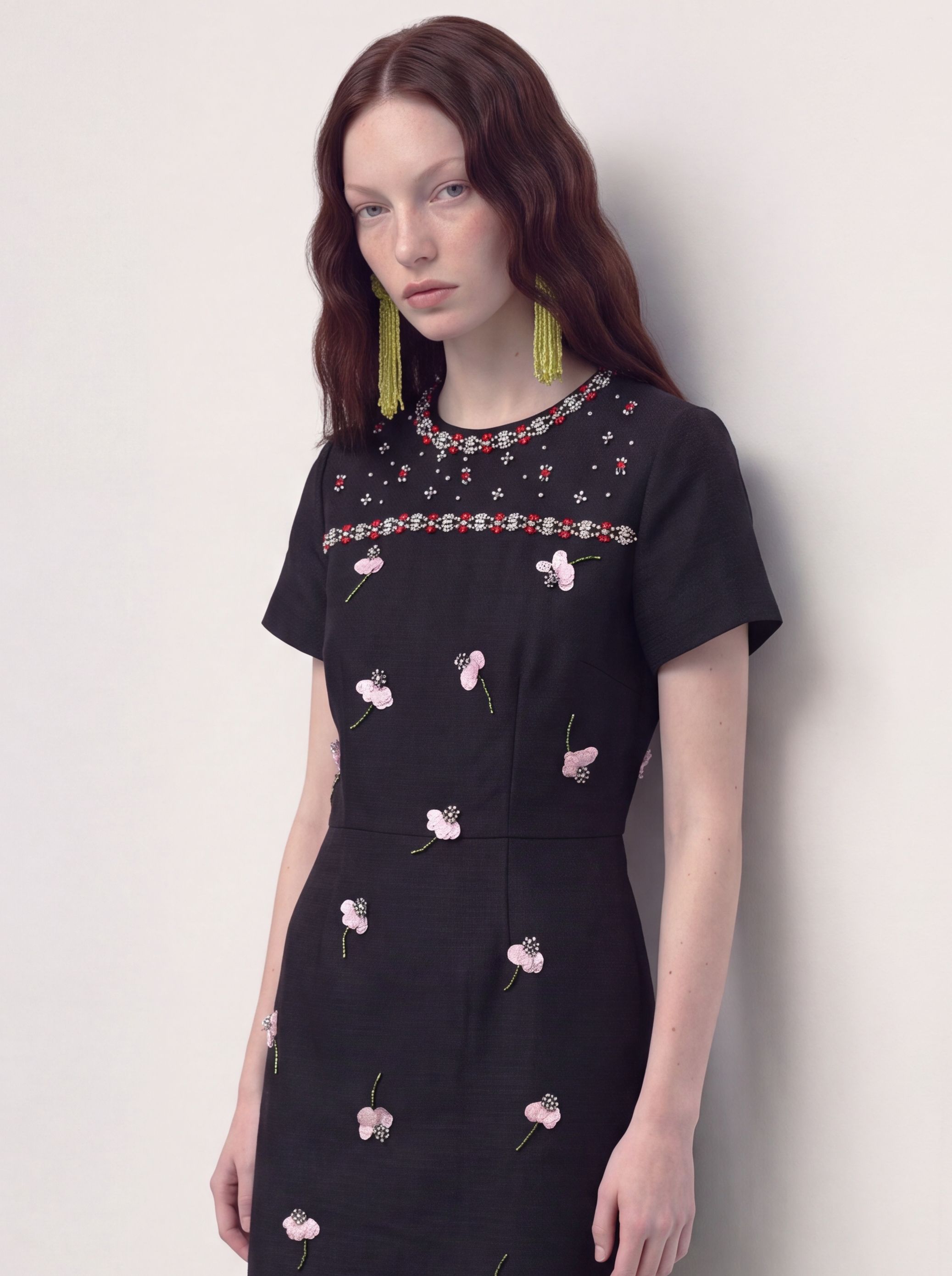 Noir Florale Harmonie Dress