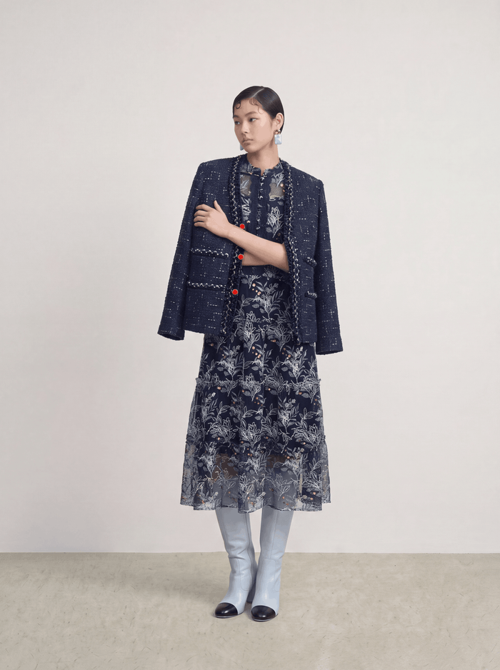 Marine Majesté Tweed Jacket